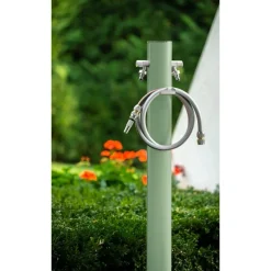 Fontana da Giardino Aquapoint Totem da Interrare Verde Kaki-Acquapoint Best