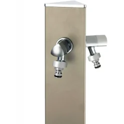 Fontana da Giardino Aquapoint a Parete Wall Triangle Grigio Tortora-Acquapoint Outlet