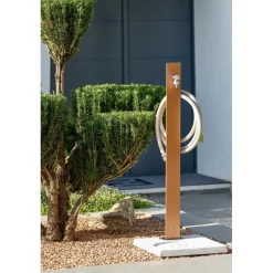 Fontana da Giardino Aquapoint Triangle Ground Terracotta-Acquapoint Clearance