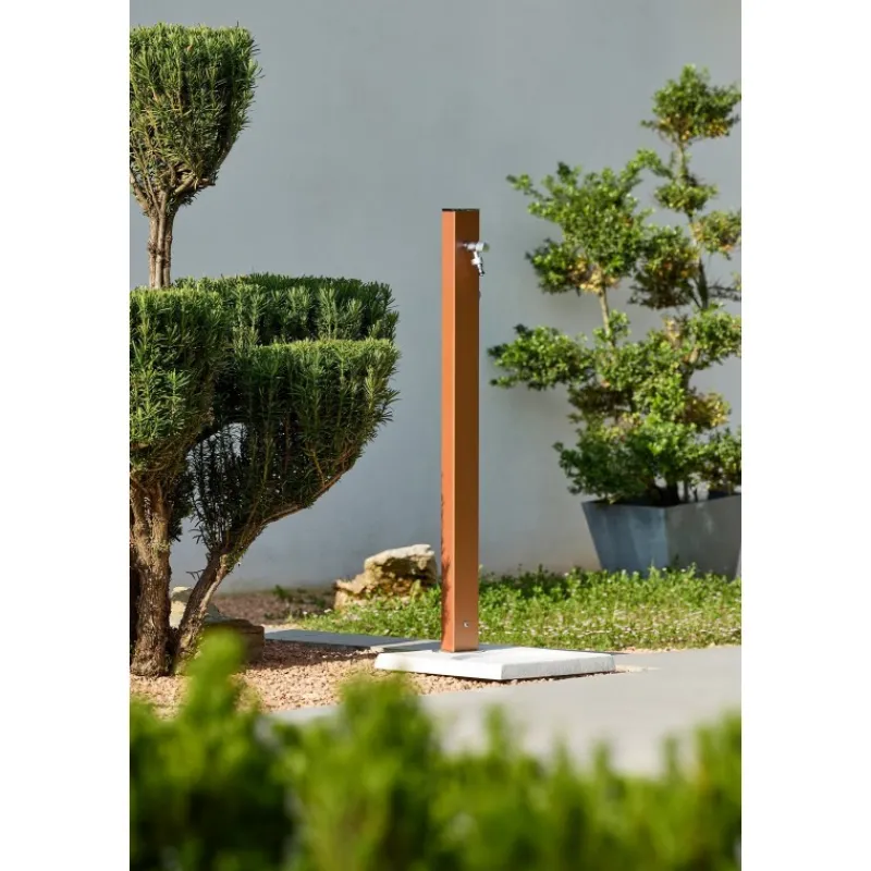 Fontana da Giardino Aquapoint Triangle Ground Terracotta-Acquapoint Clearance