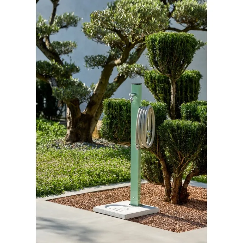 Fontana da Giardino Aquapoint Triangle Ground Verde Kaki-Acquapoint Online