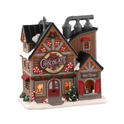 For The Love of Chocolate Shop con Alimentatore Led Cod. 05621-Lemax Outlet