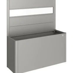 Frangivista con Elemento Vetro per Fioriera BELVEDERE in Metallo-Biohort Online