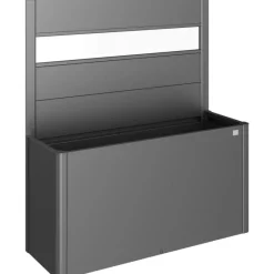 Frangivista con Elemento Vetro per Fioriera BELVEDERE in Metallo-Biohort Online