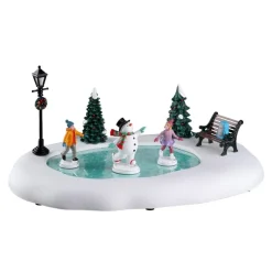 Frosty Goes Ice Skating B/O 4.5V Cod. 24951-Lemax Best