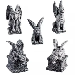 Gargoyles Set Of 5 Cod. 52124-Lemax Clearance