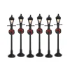 Gas Lantern Street Lamp Set of 6 Cod. 64499-Lemax Discount