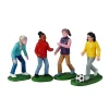 Girls Soccer Game Set Of 4 Cod. 42314-Lemax Hot