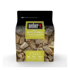 Grandi pezzi di Legna per Affumicatura - Melo Cod. 17616-Weber New