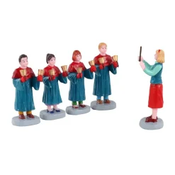 Handbell Choir Set Of 5 Cod. 12020-Lemax