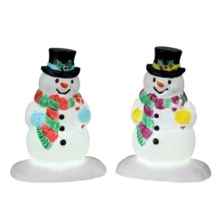 Holly Hat Snowman Set Of 2 Cod. 24965-Lemax Discount