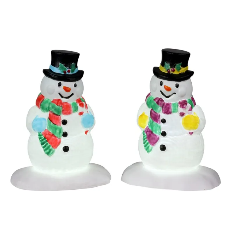 Holly Hat Snowman Set Of 2 Cod. 24965-Lemax Discount