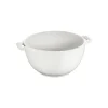 Insalatiera con Manico 18 cm Bianca in Ceramica-Staub Discount