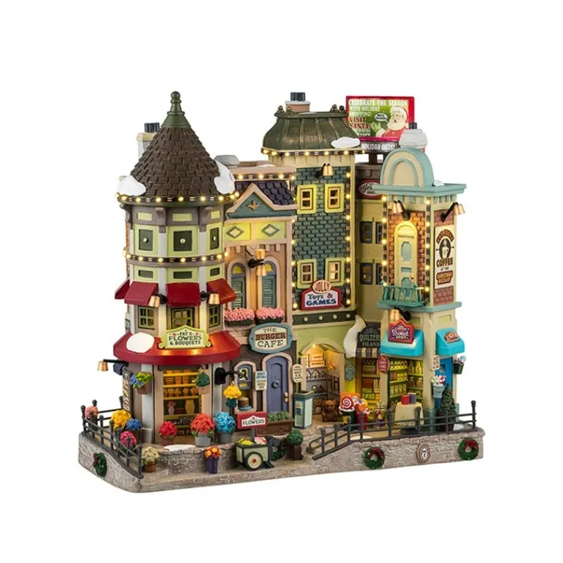 Jingle Bell Bazaar B/O 4.5V Cod. 45227-Lemax Clearance