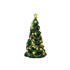 Joyful Christmas Tree Clear Light B/O 4.5V Cod. 54525-Lemax Clearance