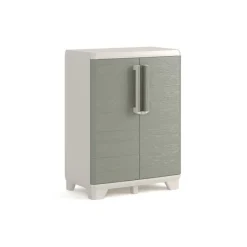 Armadio Basso Wood Grain - ISTA 6 - 68X39X97H-Keter Sale