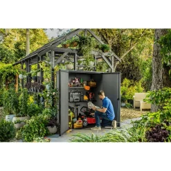 Armadio in Resina CORTINA ALTO-Keter Sale