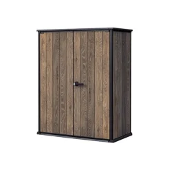 Armadio in Resina SIGNATURE VERTICAL NOCE-Keter Best