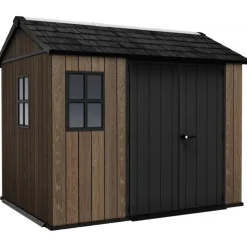 Casetta da Giardino in Resina SIGNATURE APEX 975 NOCE - Doppia scelta di montaggio-Keter Sale