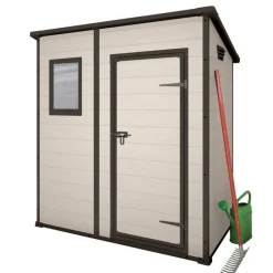 Casetta da Giardino in Resina MANOR Pent 6x4 Beige-Keter Clearance