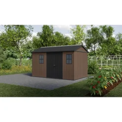 Casetta da Giardino in Resina NEWTON PLUS 1375 - Doppia Scelta di Montaggio-Keter Clearance