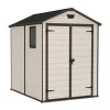 Casetta da Giardino in Resina MANOR 6x5 Beige-Keter Outlet