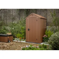 Casetta da Giardino in Resina DARWIN 4x4 Wood-Keter Clearance