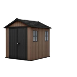 Casetta da Giardino in Resina NEWTON PLUS 757 - Doppia Scelta di Montaggio-Keter Online