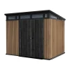 Casetta da Giardino in Resina SIGNATURE PENT 9X7 DOGHE-Keter Online