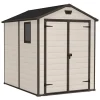 Casetta da Giardino in Resina MANOR 6x8 Beige-Keter Clearance