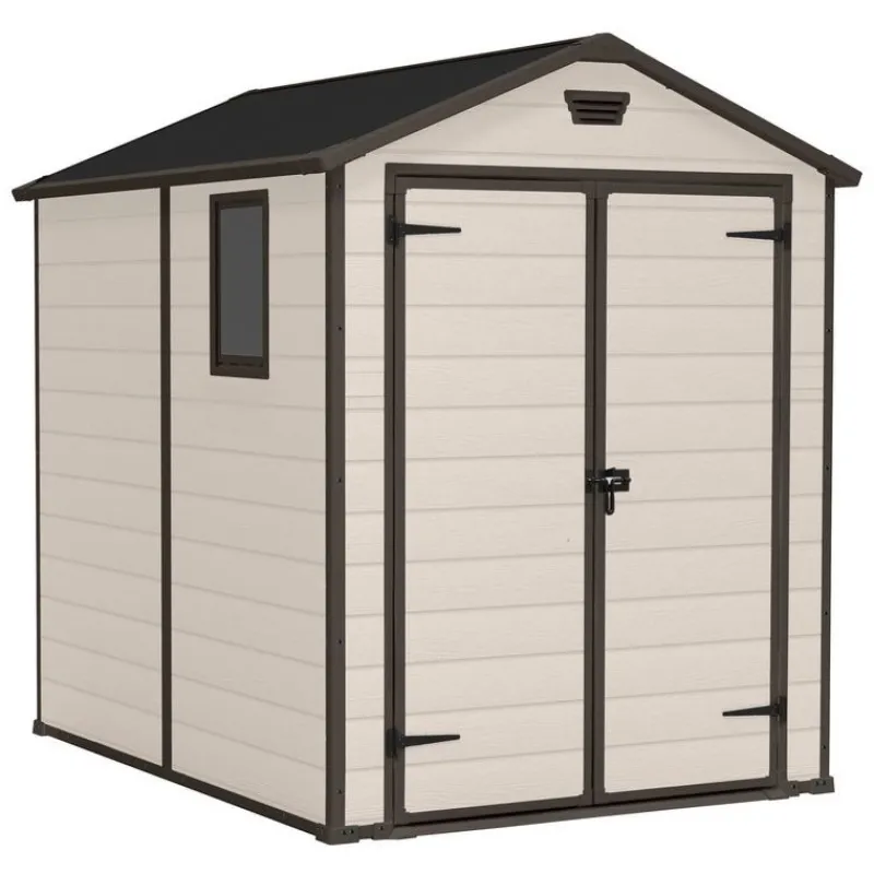 Casetta da Giardino in Resina MANOR 6x8 Beige-Keter Clearance