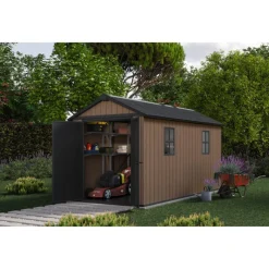 Casetta da Giardino in Resina NEWTON PLUS 7513 - Doppia Scelta di Montaggio-Keter Clearance