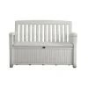 Cassapanca in Resina PATIO BENCH Bianca-Keter Clearance