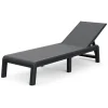 Lettino Prendisole MALLORCA SUNLOUNGER Grafite-Keter Best
