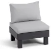 Lounge ELEMENTS Modulo Seduta con Schienale e Cuscino-Keter Sale