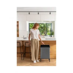 Pattumiera VERTO High Grigio Perlato-Keter