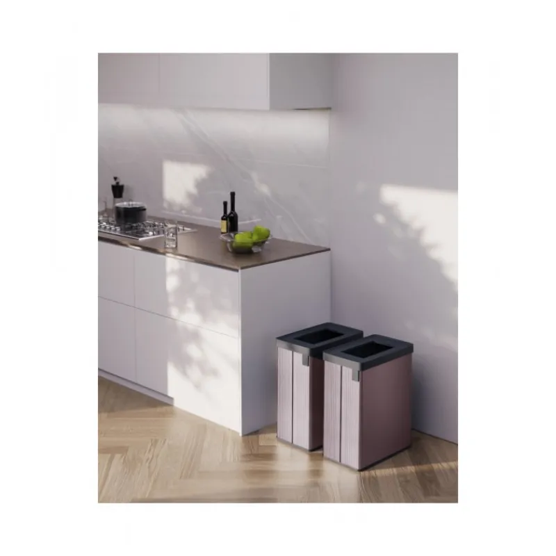 Pattumiera VERTO Recycle Rosa Perlato-Keter Outlet