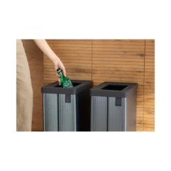 Pattumiera VERTO Recycle Blu Perlato-Keter Hot