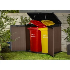 Portattrezzi in Resina STORE IT OUT DARWIN MARRONE-Keter Clearance