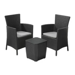 Set Balcony IOWA Grafite-Keter