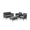 Set Lounge 2 posti SALEMO Grafite-Keter New