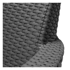 Set Lounge 2 posti SALEMO Grafite-Keter New