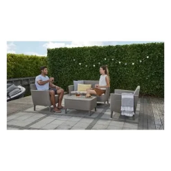 Set Lounge 2 posti SALEMO Cappuccino-Keter Online