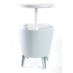 Tavolino in Resina COOL BAR Bianco-Keter Hot