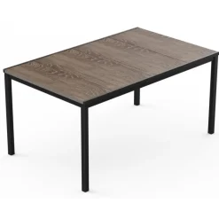 Tavolo PORTO 160 effetto Legno struttura Grafite-Keter Sale