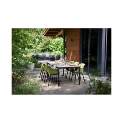 Tavolo PORTO 160 effetto Legno struttura Grafite-Keter Sale