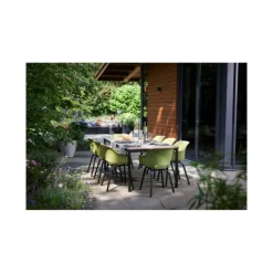 Tavolo PORTO 160 effetto Legno struttura Grafite-Keter Sale