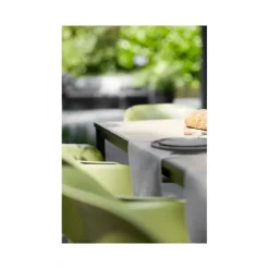 Tavolo PORTO 200 effetto Legno struttura Grafite-Keter Best