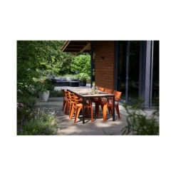 Tavolo PORTO 200 effetto Legno struttura Grafite-Keter Best