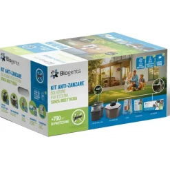Kit completo anti zanzare con CO2-Biogents Clearance